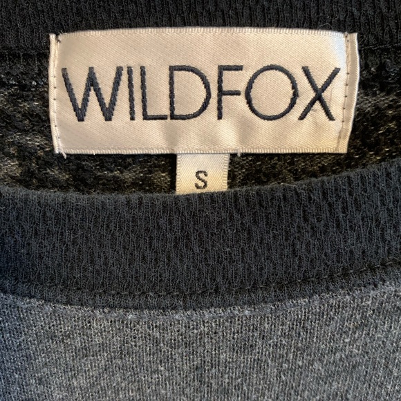 RARE Wildfox Loser Paint Drip Distressed Rainbow Graphic Sweatshirt Women’s S - Picture 5 of 6